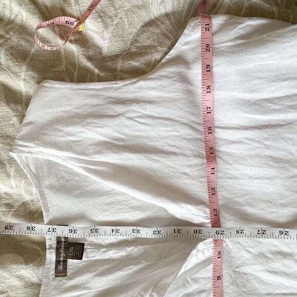 Tommy Bahama White Linen Dress Large - Picture 7 of 7